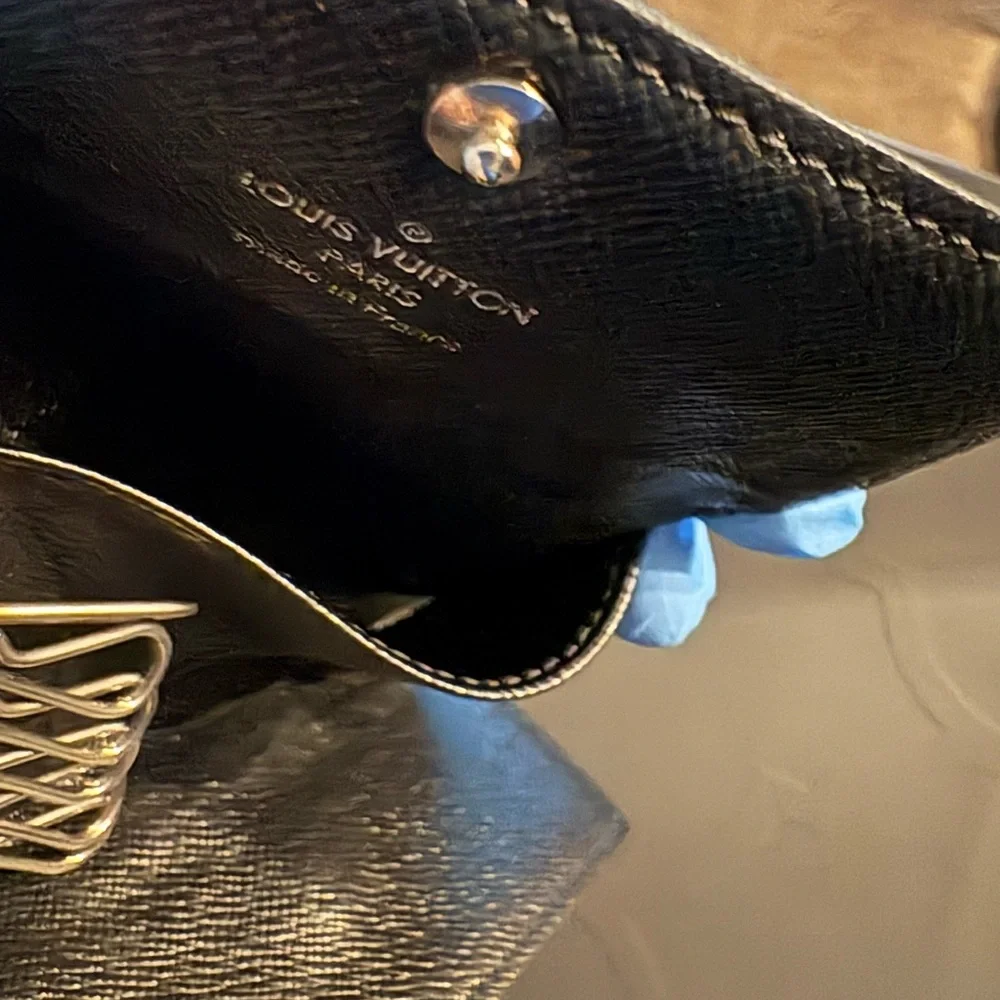 Louis Vuitton Damier‎ ebene key ring